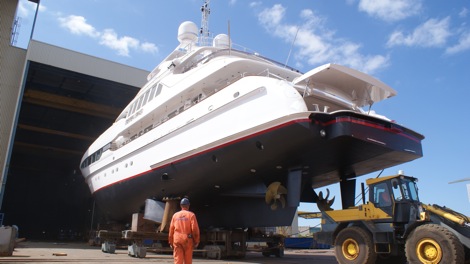 Image for article Refitted 'Seven Sins' leaves Icon Yachts